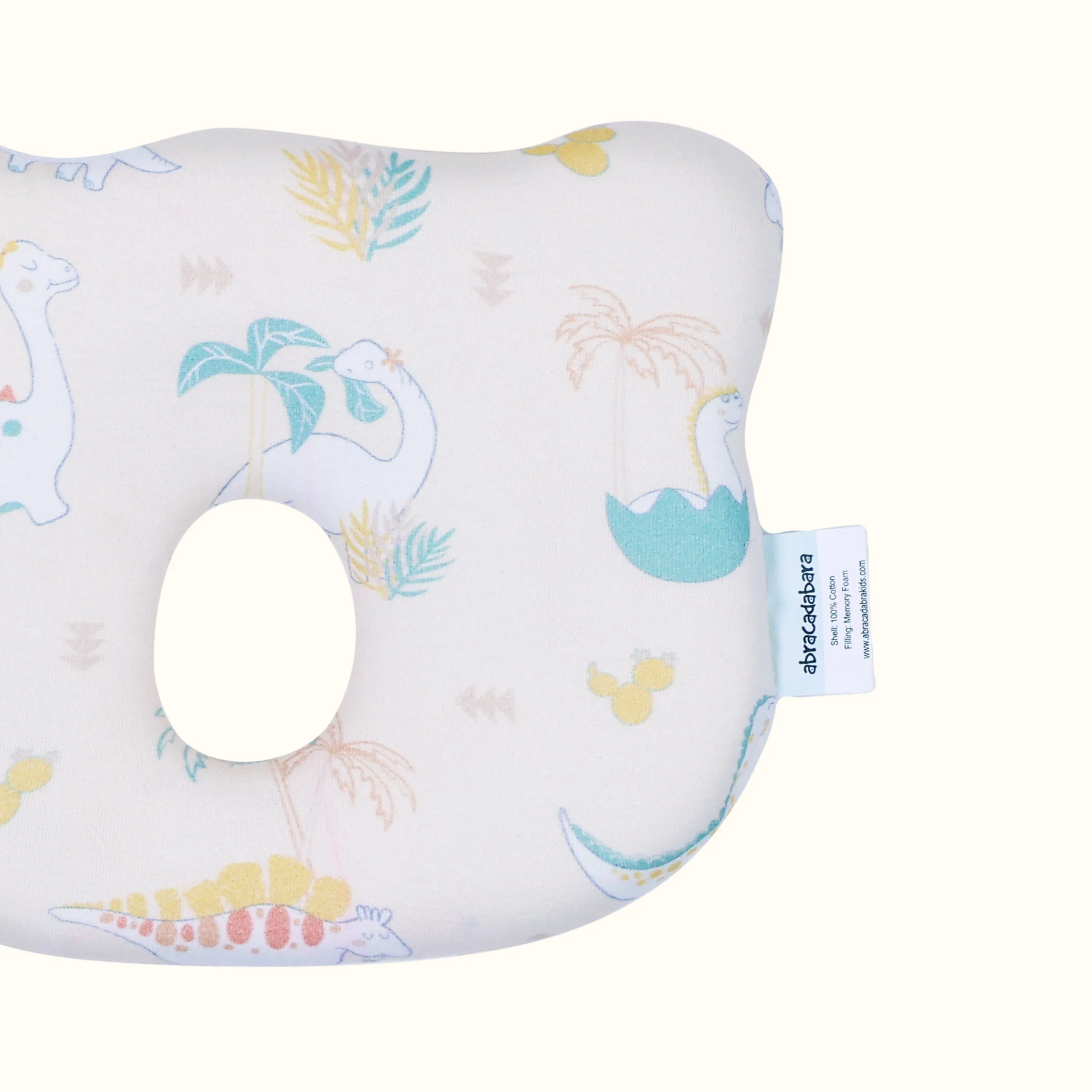 Abracadabra Memory Foam Pillow - D for Dino