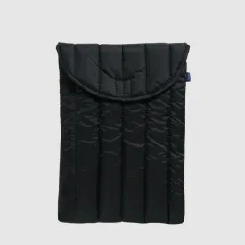 Baggu Puffy Laptop Sleeve 16" in Black