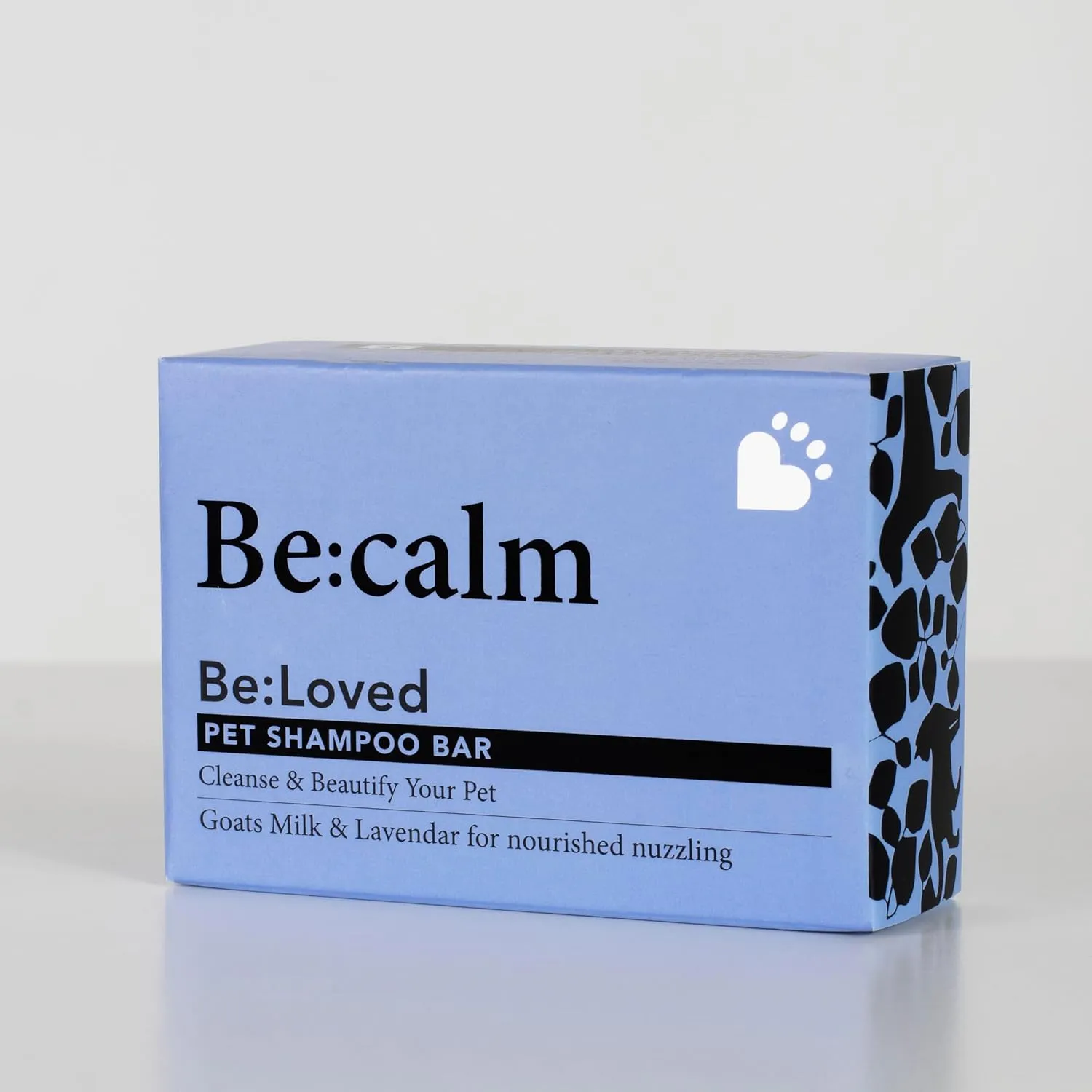 Be:Calm Calming Dog Shampoo Bar  110g  Natural Formula with Goat Milk, Lavender & Chamomile  Soothes Skin & Conditions Coat  Long-Lasting Bar  Approx. 30 Washes
