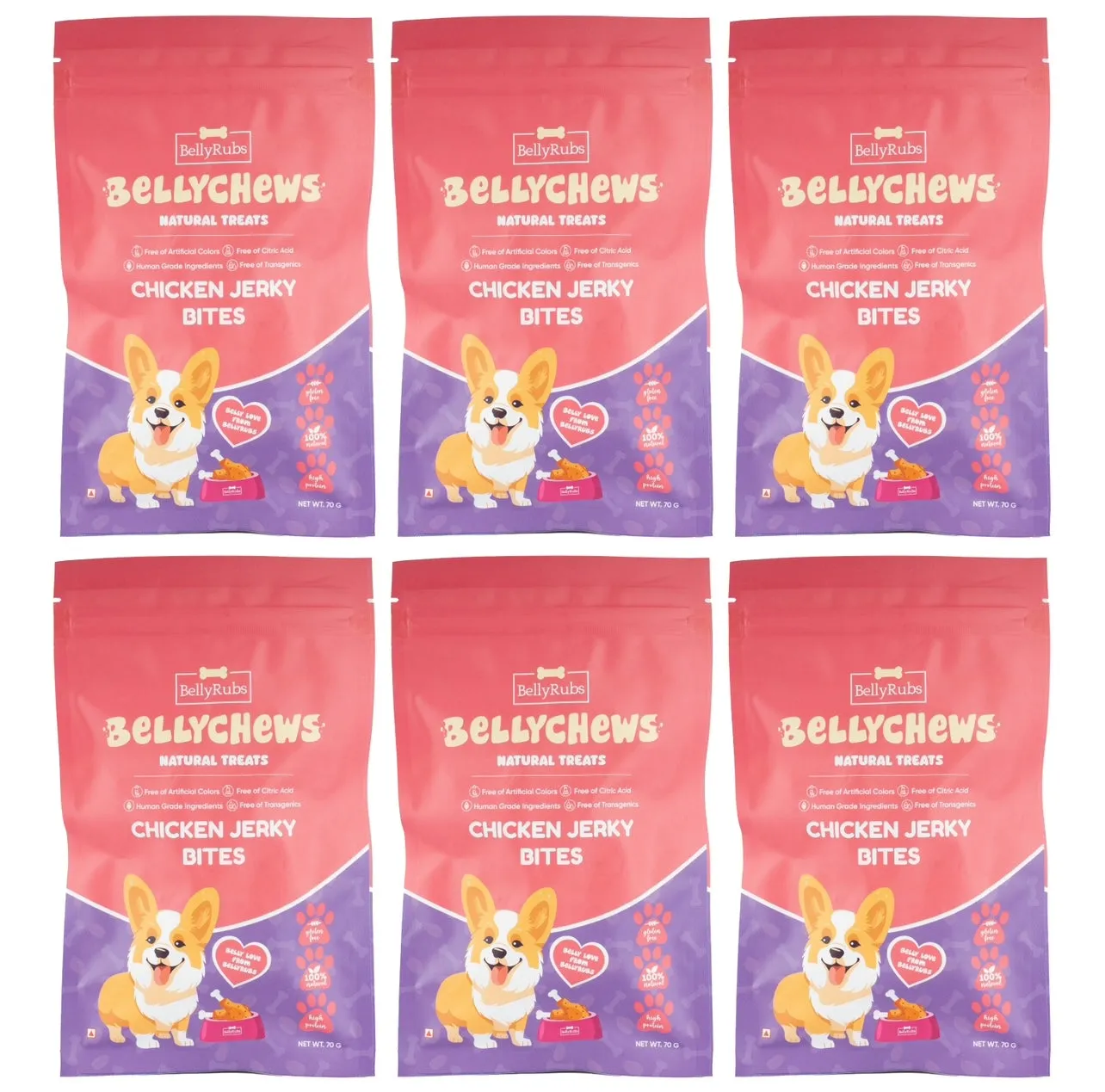 BellyChews - Chicken Jerky Bites