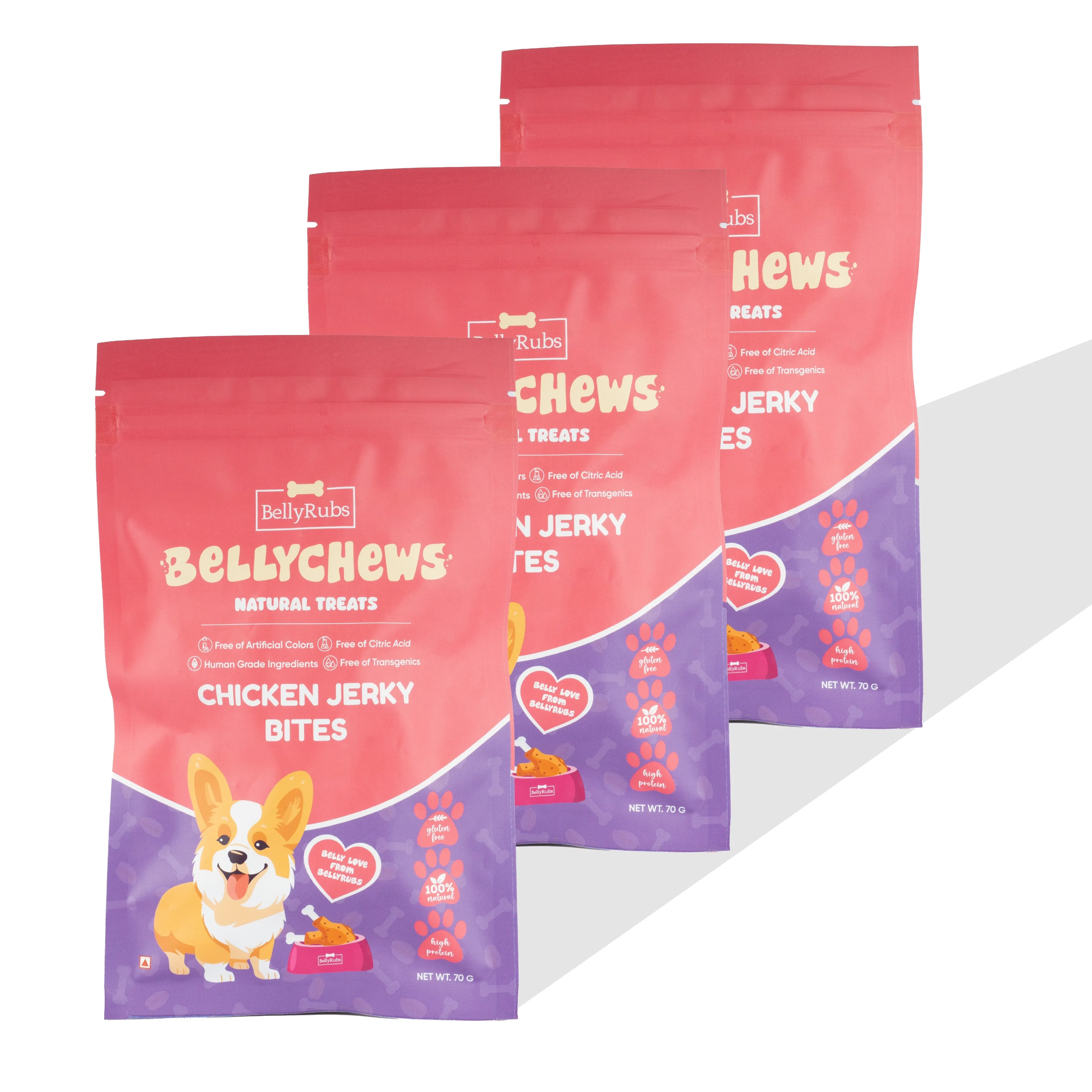 BellyChews - Chicken Jerky Bites