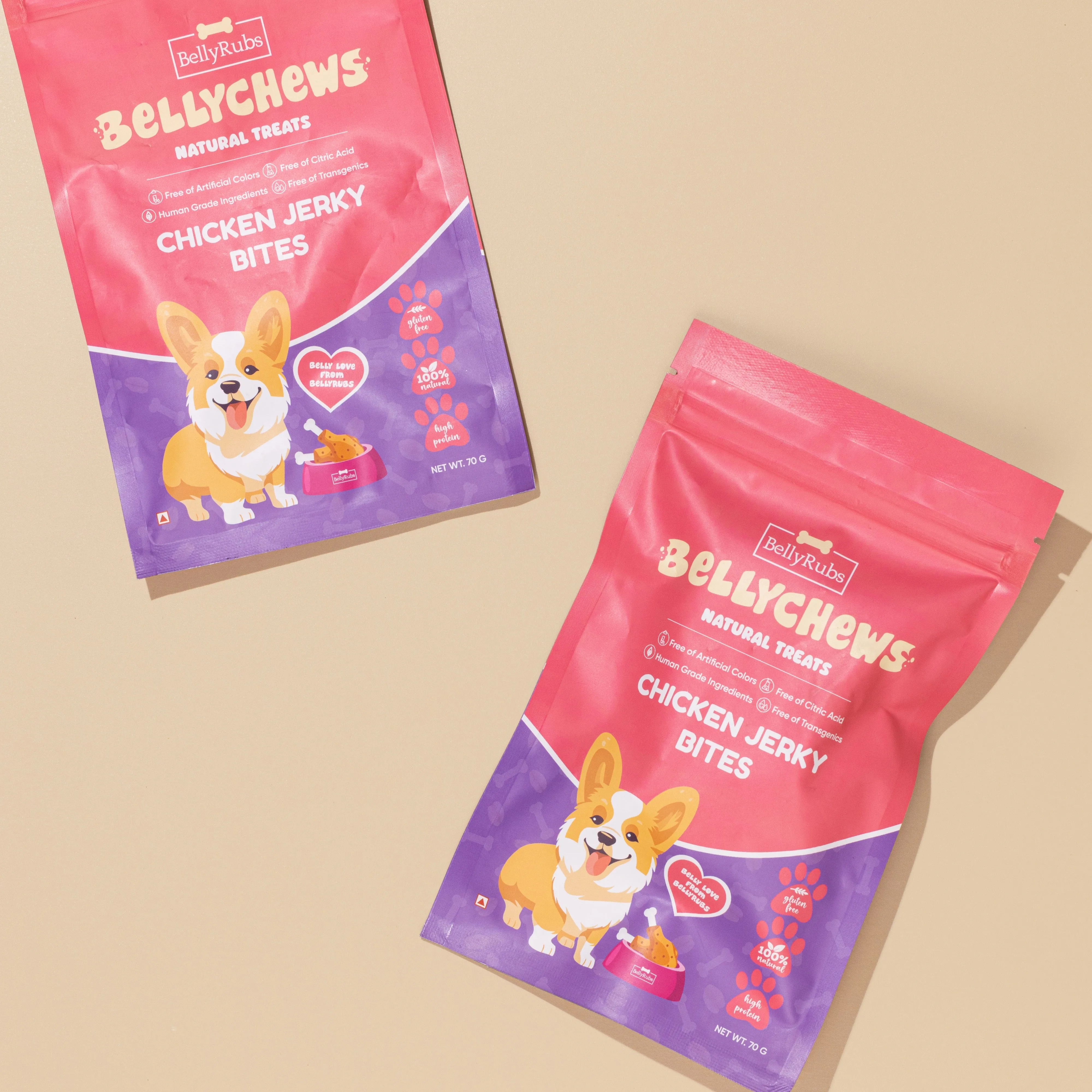 BellyChews - Chicken Jerky Bites