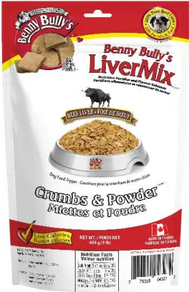 Benny Bully's LiverMix Crumbs & Powder