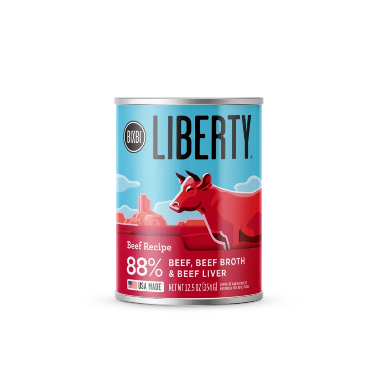 BIXBI Liberty® Wet Food for Dogs – Beef Paté Recipe