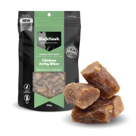Black Hawk Dog Treats Chicken Jerky Bites for Puppies 100g^^^