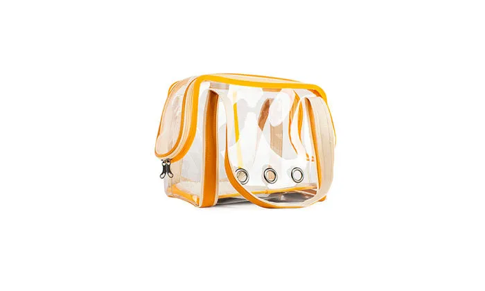 Cats Transparent Totes With Mesh PVC Bags