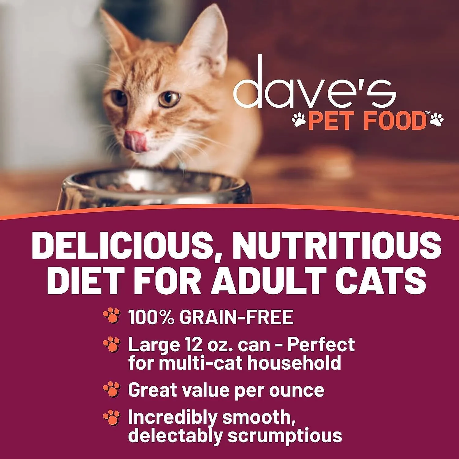 Dave's Pet Food Naturally Healthy Beef & Chicken Paté Dinner 12.5-oz, Case Of 12, Wet Cat Food