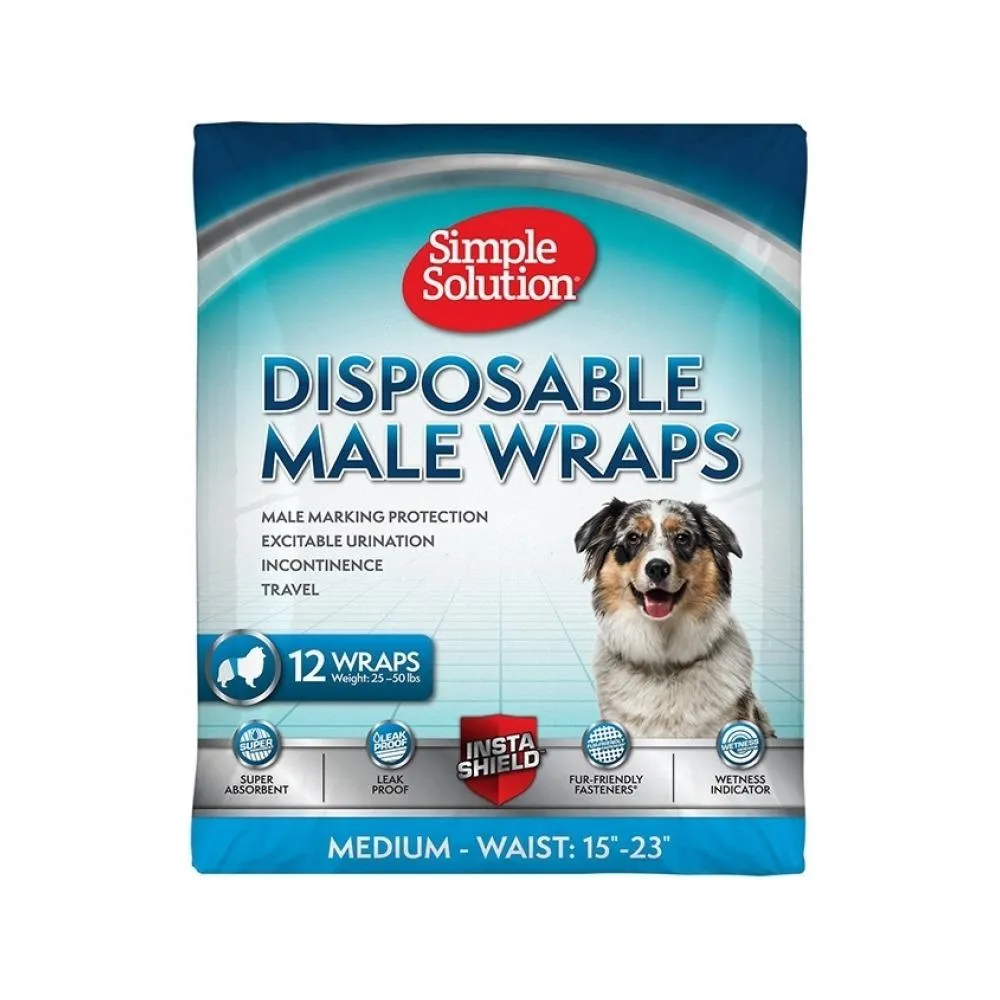 Disposable Diapers for Male Dogs