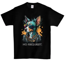 Dj Dog T Shirts No Request. DTG Full color Edition