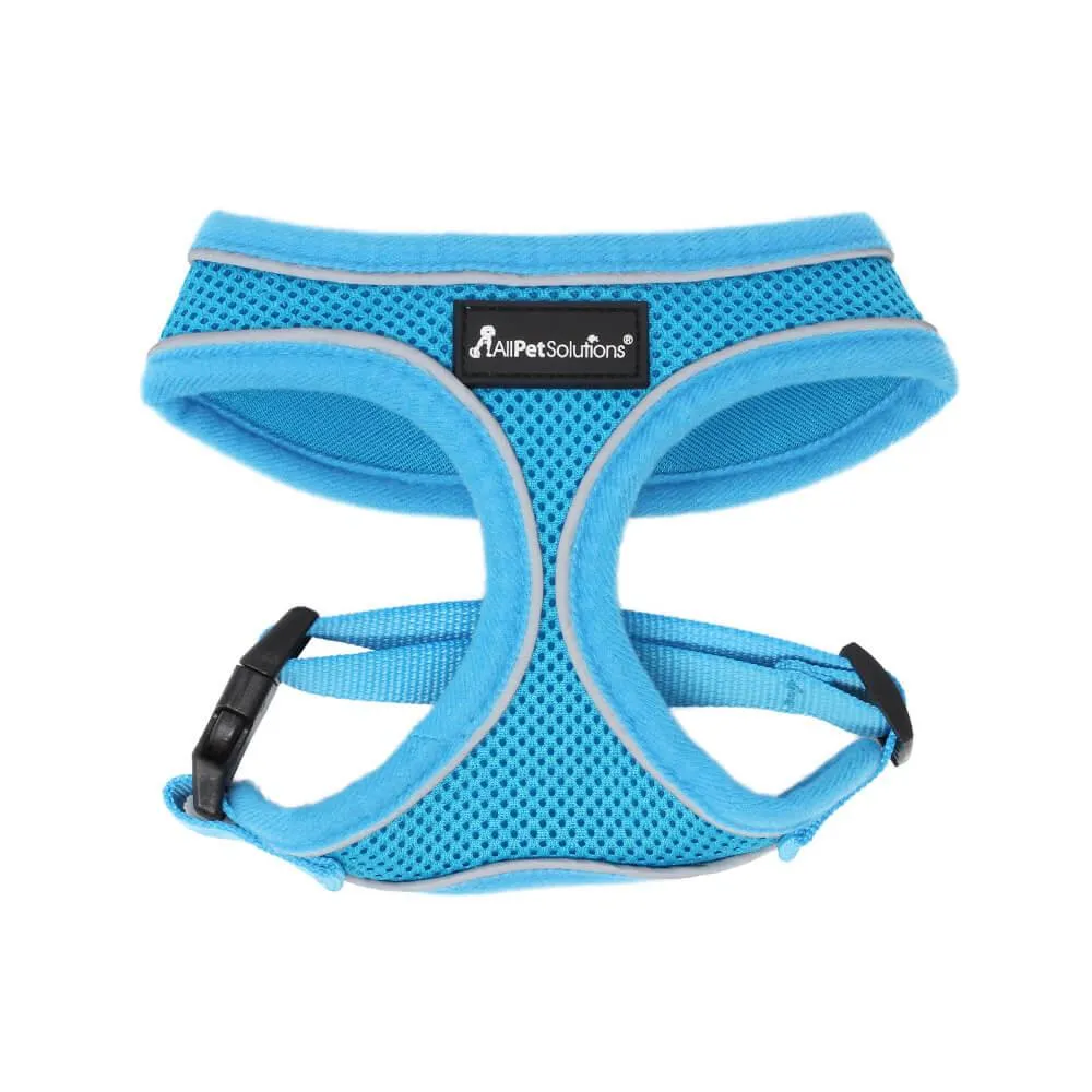 Dog Harness with Reflective Strip in Blue S/M/L/XL