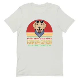 Dog Print Short-Sleeve Unisex T-Shirt