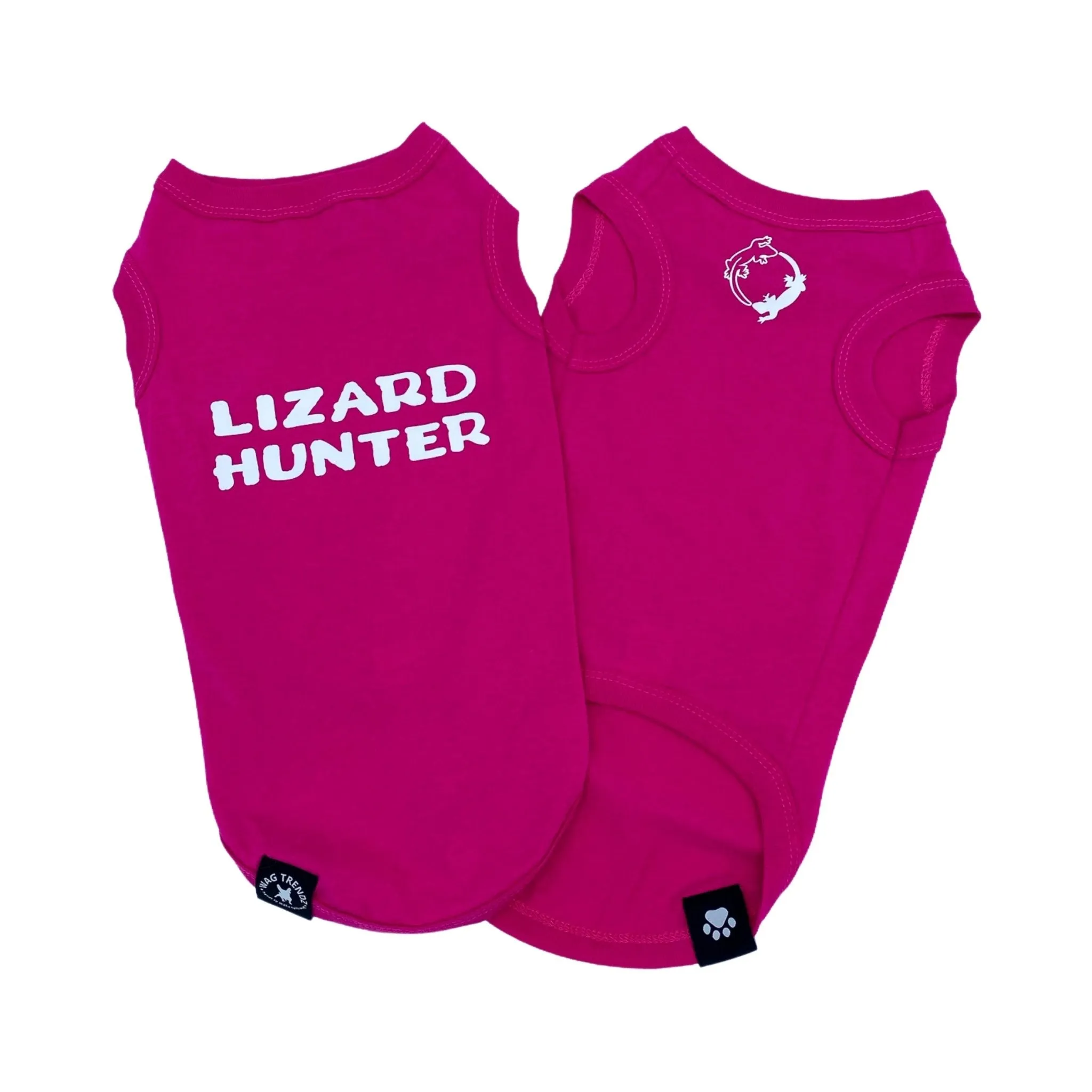 Dog T-Shirt | Lizard Hunter