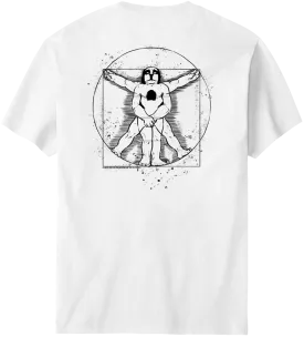 Dog Vinci Vitruvian Dog T-Shirt