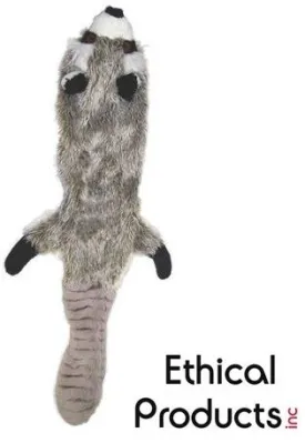 Ethical Pet Skinneeez Racoon Dog Toy (24 Inch Plush Toy)