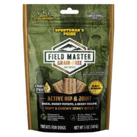 Field Master Grain Free Active Hip & Joint Jerky Bites Dog Treats