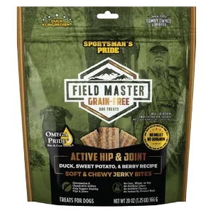 Field Master Grain Free Active Hip & Joint Jerky Bites Dog Treats