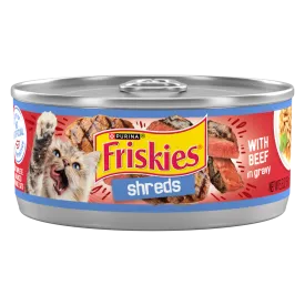 Friskies Shredded Beef Canned Cat Food