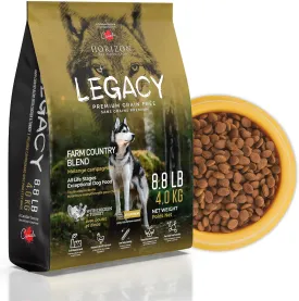 HORIZON PET NUTRITION Legacy Grain-Free Dry Adult Dog Food, 8.8 Pounds, Natural