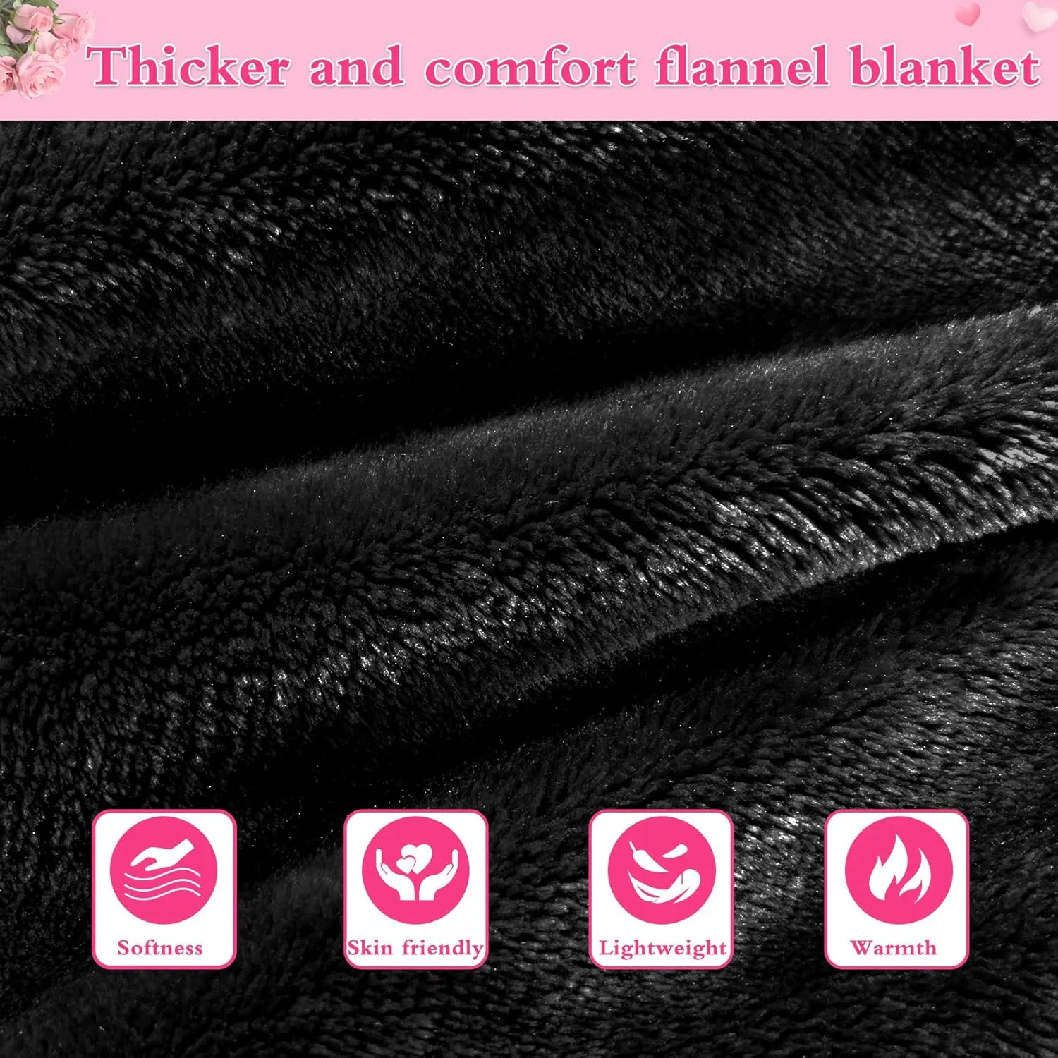 KPBLIS Wearable Blanket Hoodie Gifts for Women and Men, Oversized Wearable Hoody Blanket Sweatshirt, Warm Cozy Giant Fleece Blanket with Sleeves and Pocket for Adults, Black