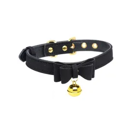 Master Series Golden Kitty Cat Bell Collar