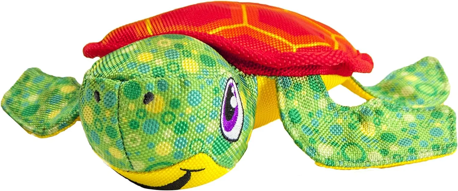 Outward Hound Floatiez Turtle Floating Interactive Dog Toy, Medium