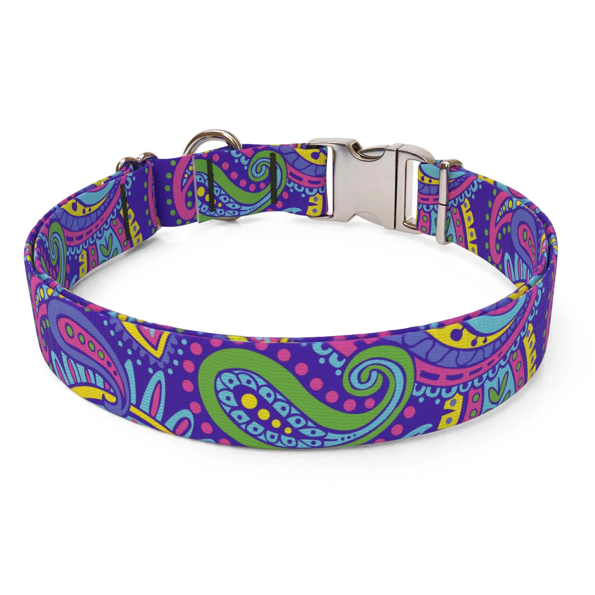Paisley Power Dog Collar