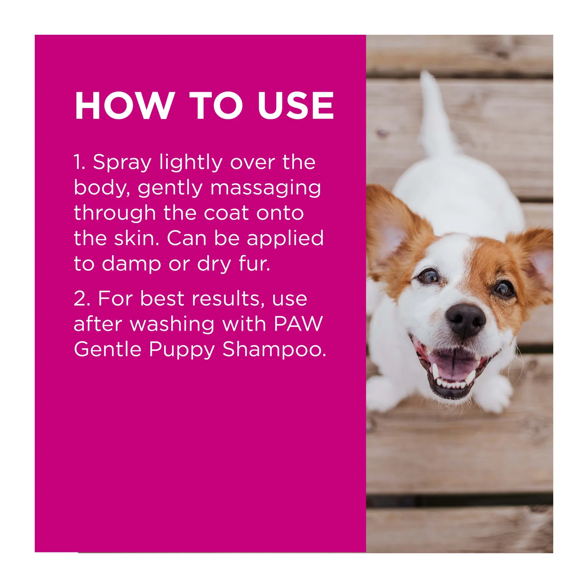 PAW Gentle Puppy Shampoo or Conditioning Spray