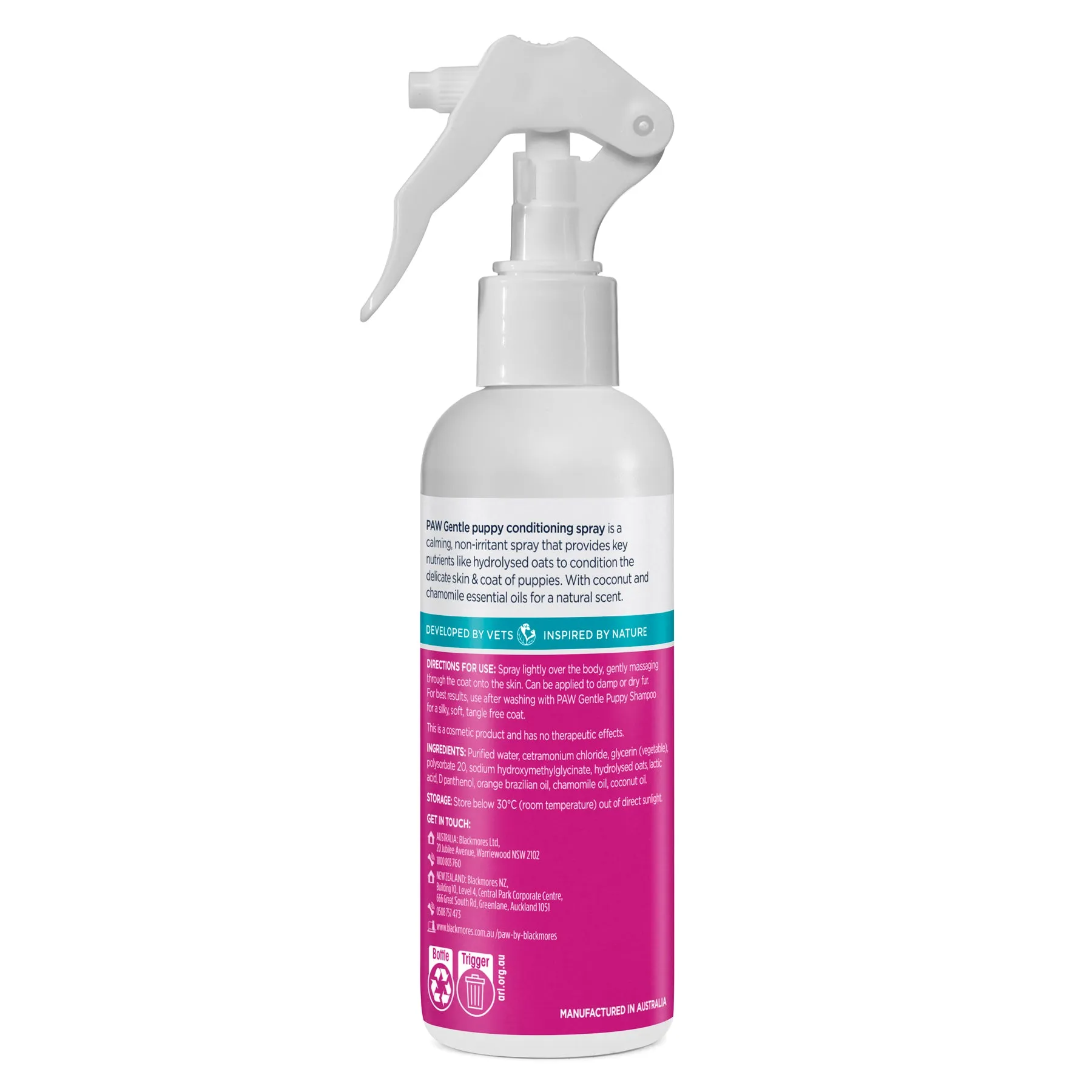 PAW Gentle Puppy Shampoo or Conditioning Spray