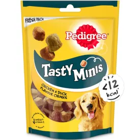 Pedigree Tasty Minis Cubes Chicken & Duck Flavour Chunks Adult Dog Treats
