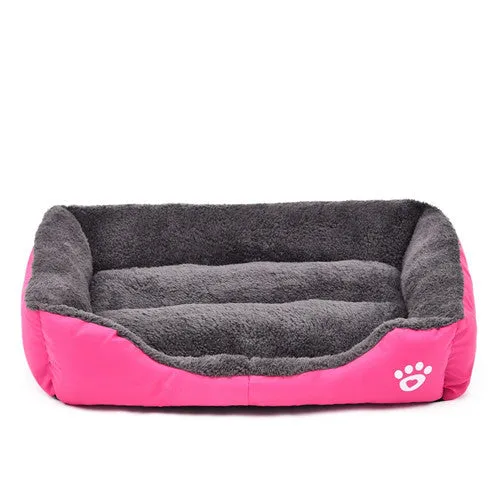 Pet Dog Bed Warming Dog House Soft Material Pet Nest Candy Colored Dog Fall and Winter Warm Nest Kennel For Cat Puppy 5 Colors