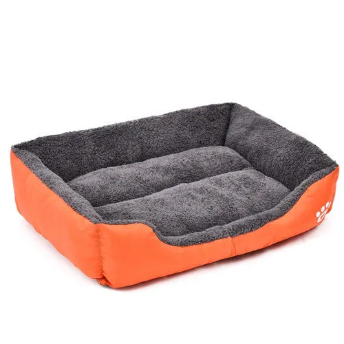 Pet Dog Bed Warming Dog House Soft Material Pet Nest Candy Colored Dog Fall and Winter Warm Nest Kennel For Cat Puppy 5 Colors