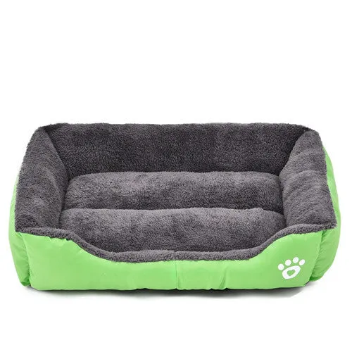 Pet Dog Bed Warming Dog House Soft Material Pet Nest Candy Colored Dog Fall and Winter Warm Nest Kennel For Cat Puppy 5 Colors