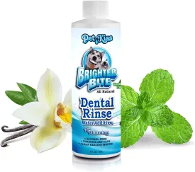 Pet Kiss Brighter Bite Dental Rinse for Pets, 8-Ounce