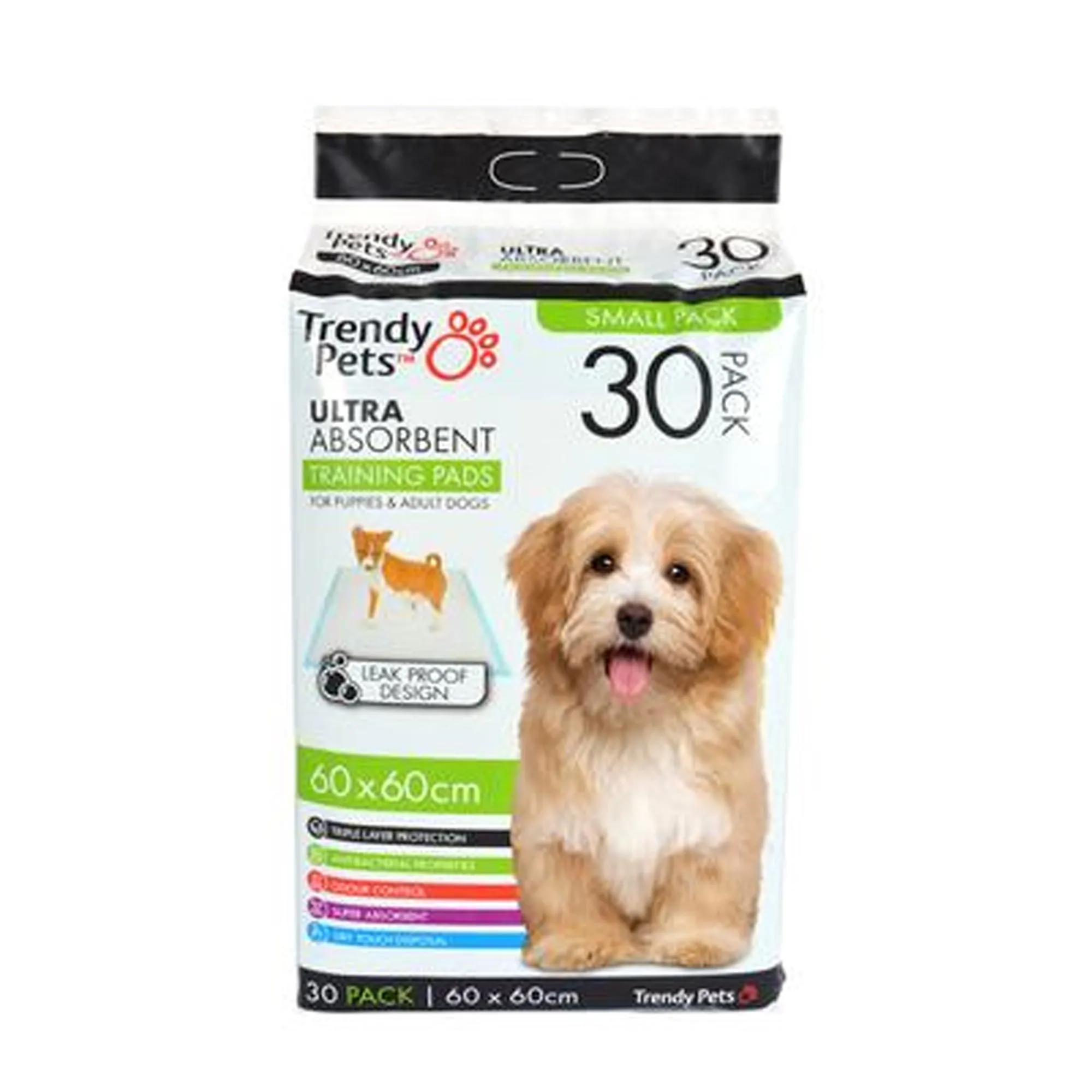Puppy Training Pads Adult Dog Cat Bulk Large 60x60cm Absorbent White Leak Proof
