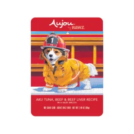 Rawz Aujou Aku Tuna, Beef & Beef Liver Dog Food