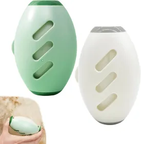 Reusable Lint Roller Portable Mini Sticky Gel Roller Lint Rollers for Pet Hair Extra Sticky Travel Size Washable Lint Roller Pet Fur Removal Rollers for Clothes (2pcs)