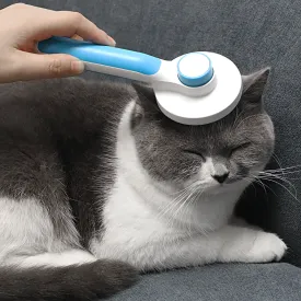 Self Cleaning Slicker Removes Hairs Soft Brush Comb