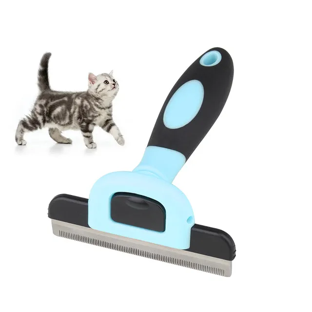 Self Cleaning Slicker Removes Hairs Soft Brush Comb