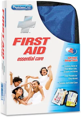 SoftSided First Aid Kit for up to 10 People Contains 95 Pieces