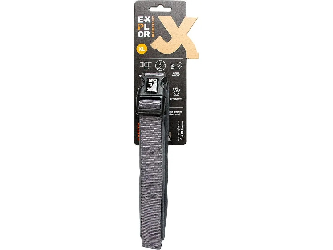 Ultimate Fit Comfy Collar Safety - Silver Reflective