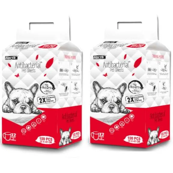 [UP TO 40% OFF] Absorb Plus Anti Bacterial Pet Sheets (3 Sizes)