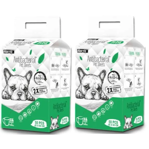 [UP TO 40% OFF] Absorb Plus Anti Bacterial Pet Sheets (3 Sizes)