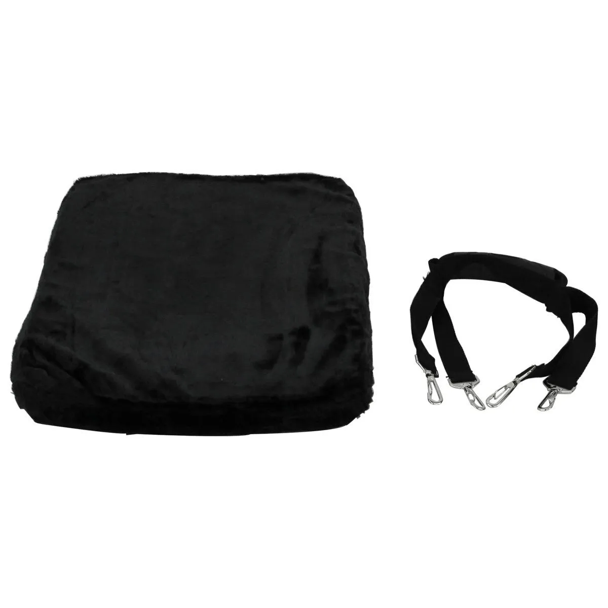 Vance SB526 Black Heavy Duty Motorcycle Pet Carry Luggage Touring Travel Sissy Bar Rack Bag
