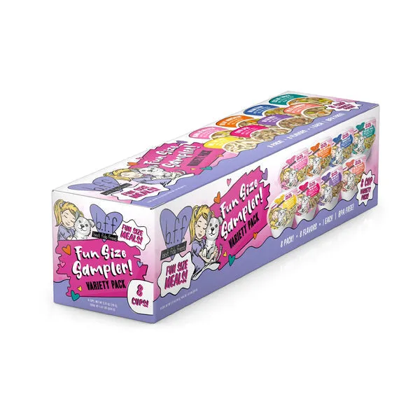 Weruva BFF Meals Fun Size Sampler! Variety Pack Dog Wet Food (2.75 Oz - 8pk)