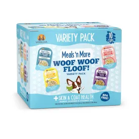 Weruva Meals 'n More Woof Woof Floof! Variety Pack Wet Dog Food (3.5 Oz - 10pk)